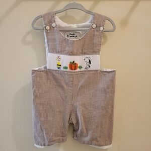 Peanuts Snoopy Charlie Brown Smocked JonJons